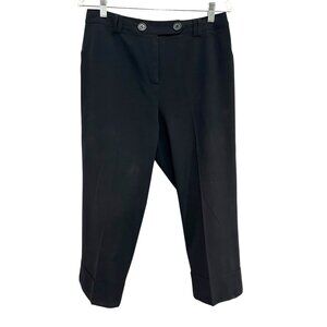 Dalia Collection Womens Black Dress Pants Size 8